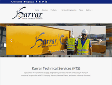 Tablet Screenshot of karrar.net